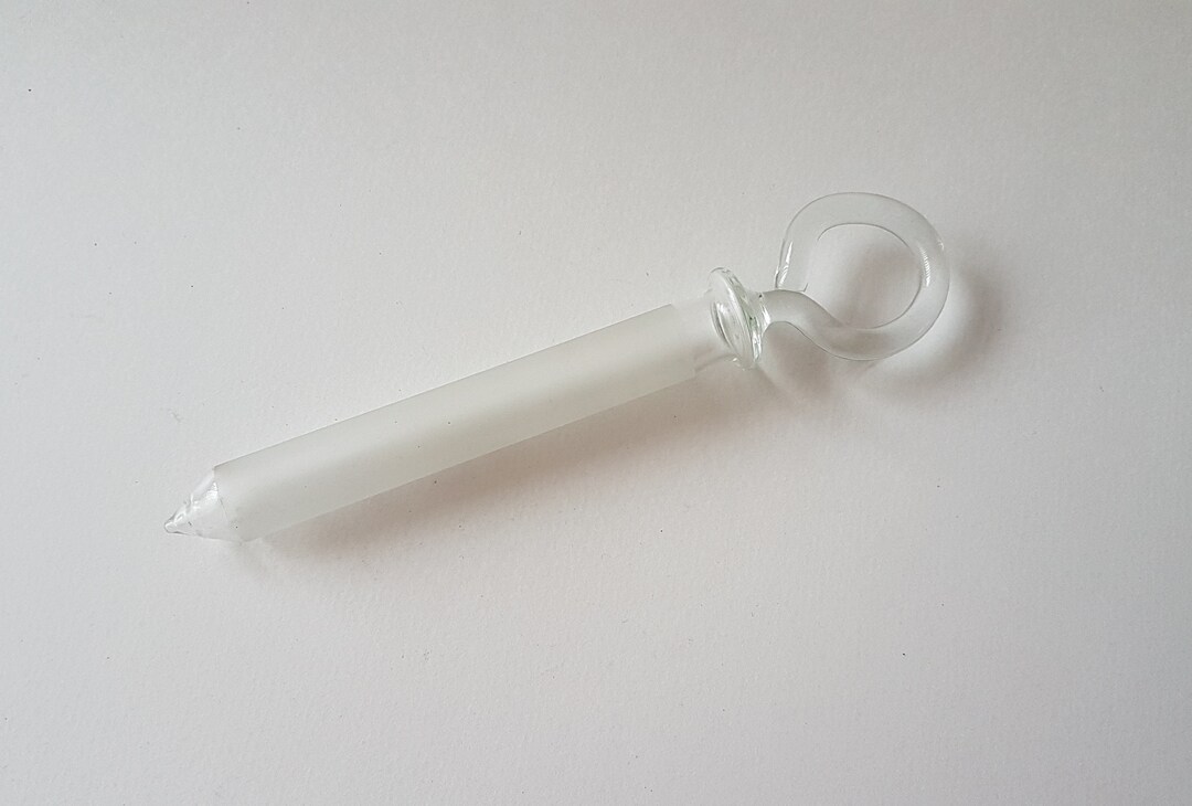 Antique Glass Plunger for Medical Syringe, Large Size Etsy