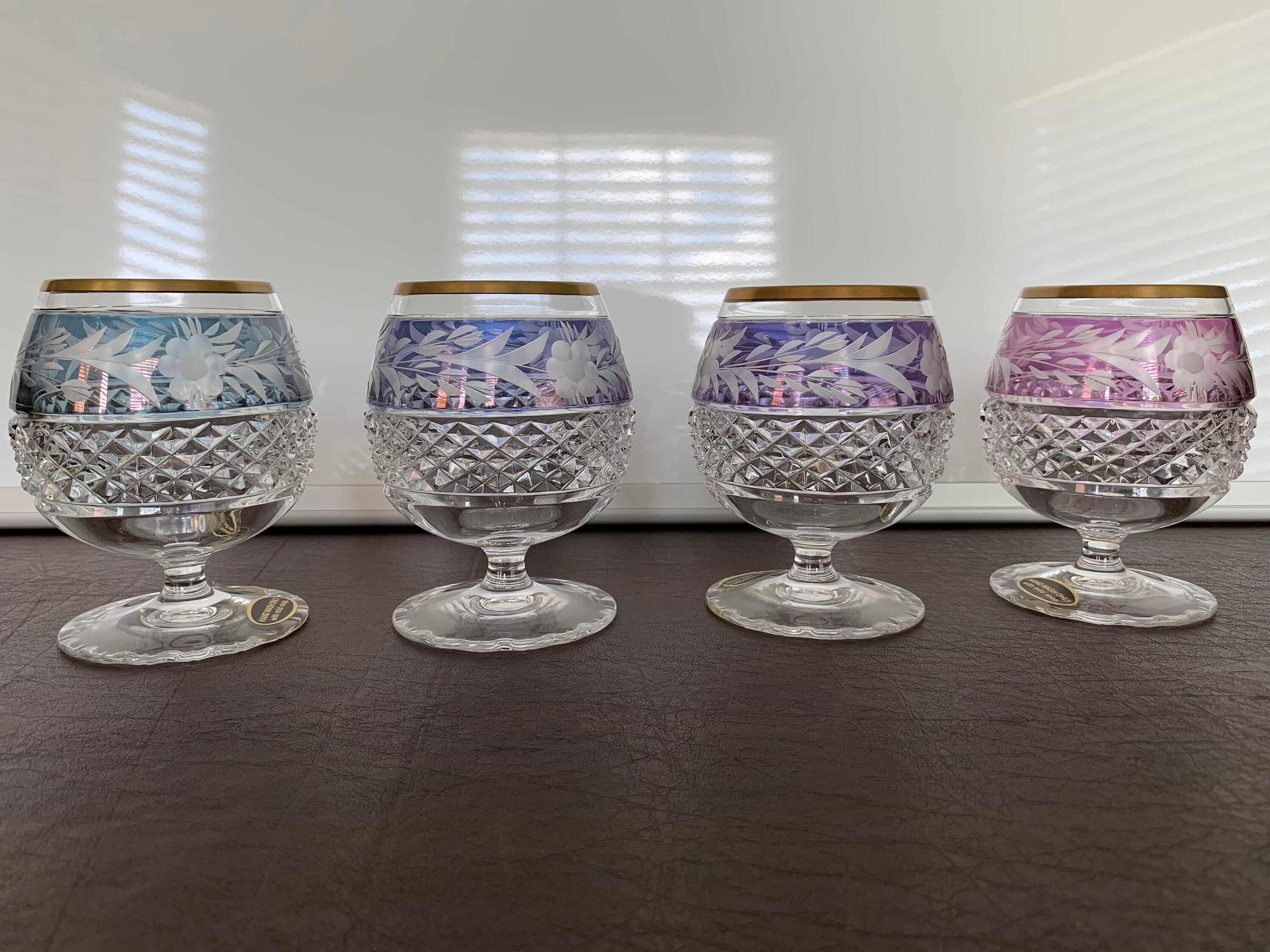 Ebeling and Reuss German Hand Blown Glass Marchioness Brandy Etsy UK