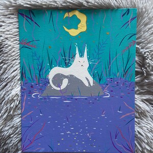 Cat Spirit of the Lake