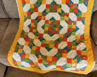 Turquoise Yellow Red | Etsy