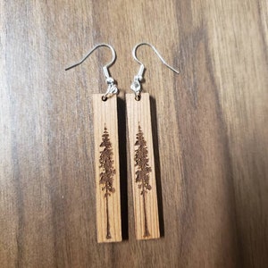 California Redwood Coast  earrings