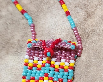 Collection Beaded medicine bag