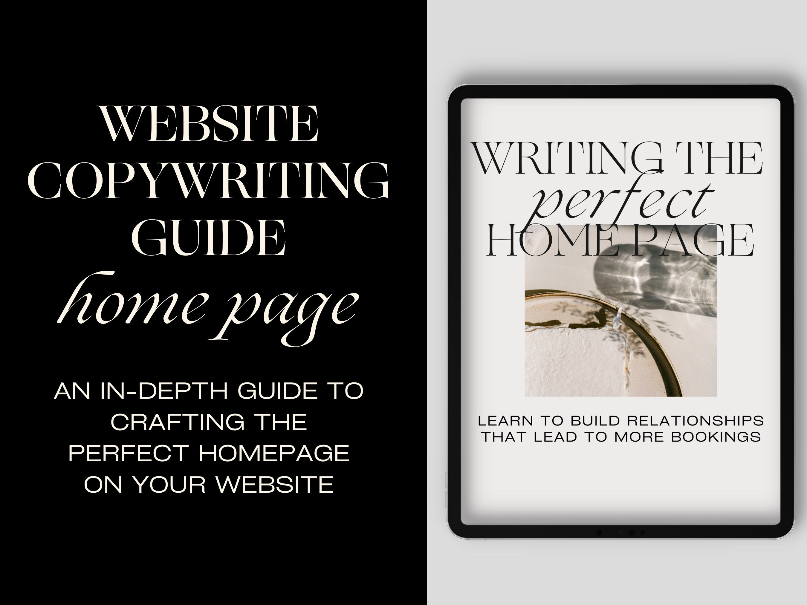 Home Page Copy | Website Copy Template | Website Content | Website ...