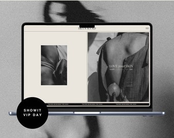 Custom Website Design Showit Website Template for Photographers, Showit Website for Coach, Wedding Photographer Website Sales Page Template