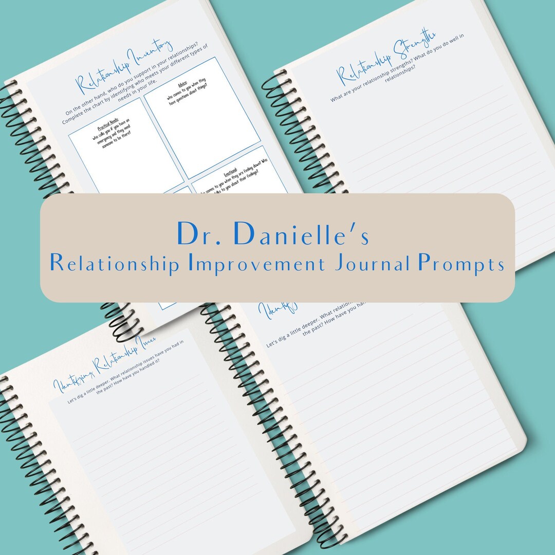 Teen Relationship Improvement Journal Prompts - Etsy