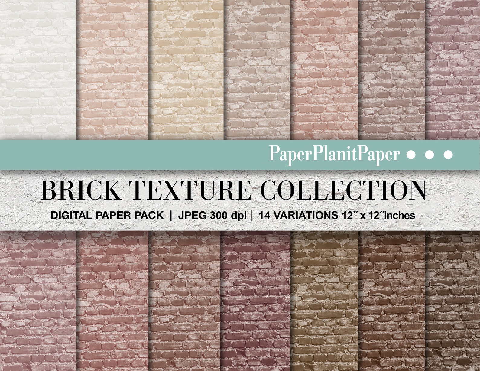 Instant Download of 14 Brown Papers Etsy