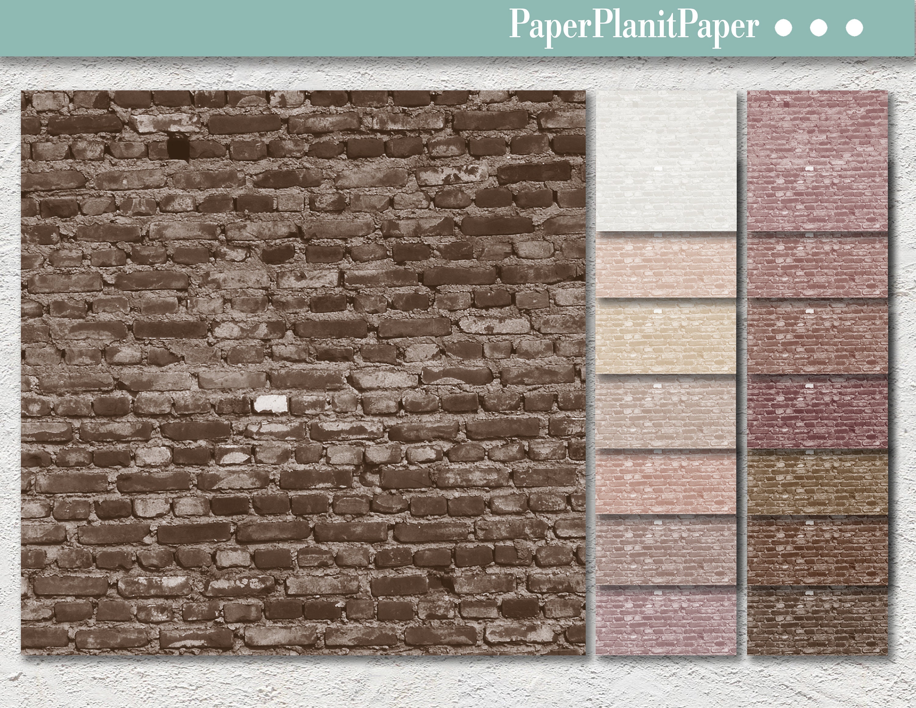 Instant Download of 14 Brown Papers Etsy