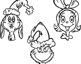 1040  Cartoon Grinch Coloring Pages  Latest