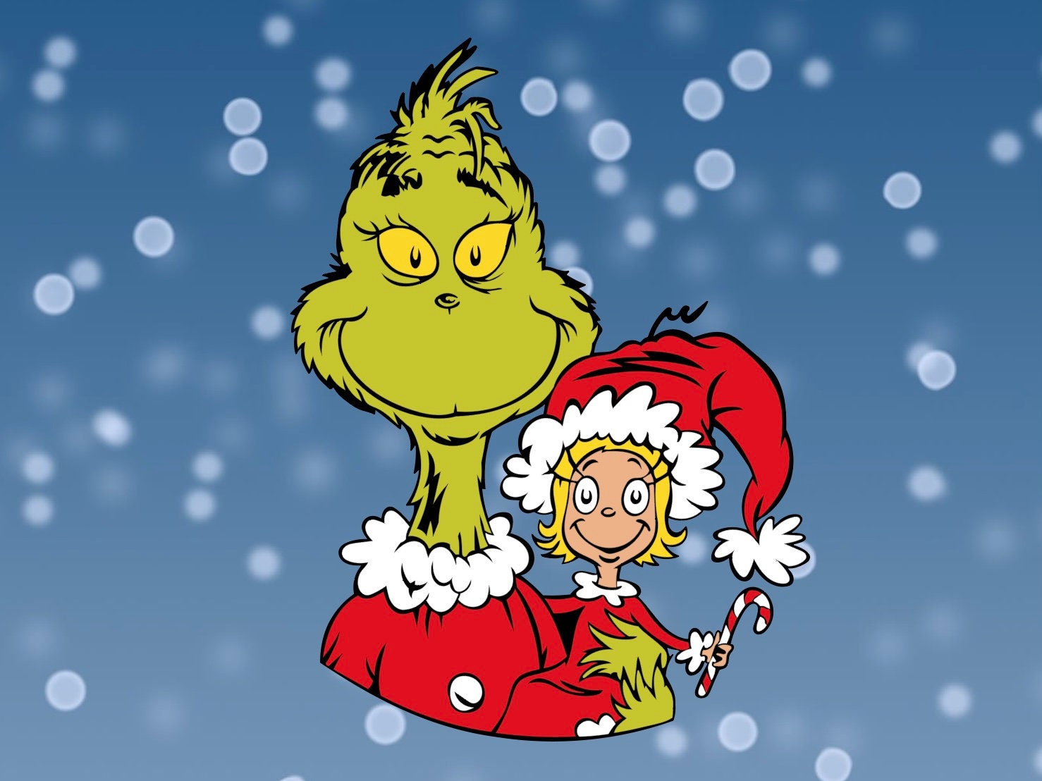 Cindy Lou Grinch SVG Who Ville SVG Etsy UK