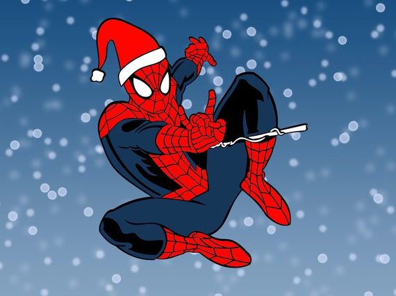 Spiderman Svg Spiderman Christmas Svg Spiderman Png - Etsy Hong Kong