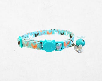 Küken vom Bauernhof - Katzenhalsband mit Hunde-Glöckchen, individuell gestaltbar