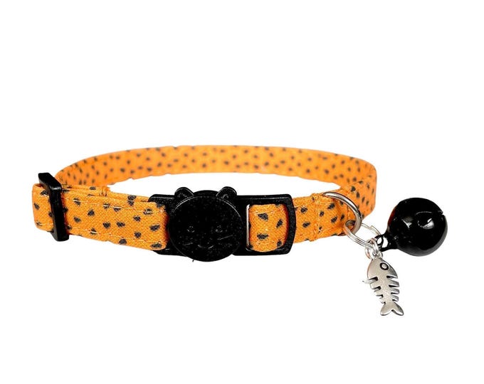 Flintstone Cartoon Cat Collar, Breakaway Kitten Collar