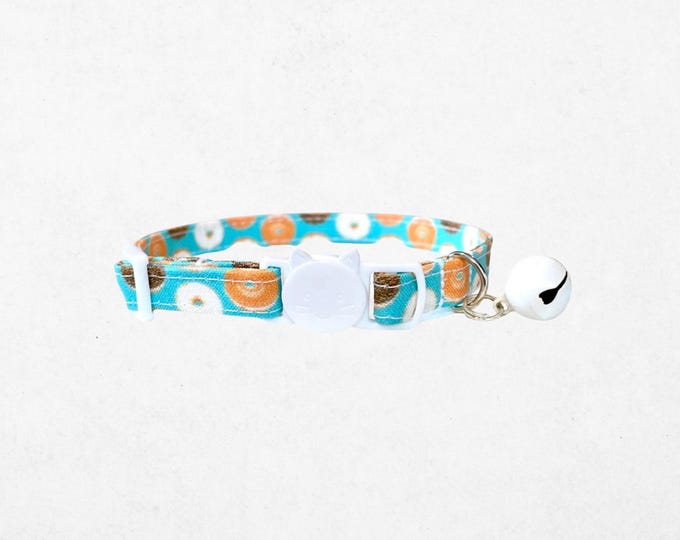 Bagel Cat Collar Donuts with Breakaway Buckle & Bell