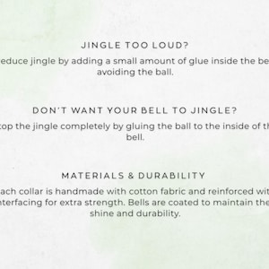 JINGLE TOO LOUD? Reduce jingle by adding a small amount of glue inside the bell, avoiding the ball. DON'T WANT YOUR BELL TO JINGLE? Stop the jingle completely by gluing the ball to the inside of the bell.