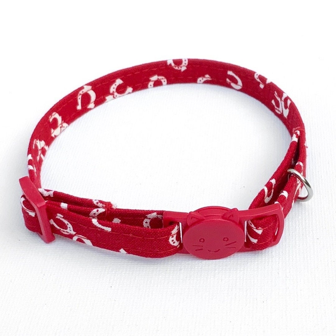Horseshoe Cat Collar, Rodeo Dog Collar, Country Kitten Collar, Cowboy