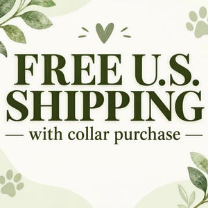 The image is a promotional graphic for a U.S. shipping service, featuring the text "FREE U.S. SHIPPING" prominently displayed.