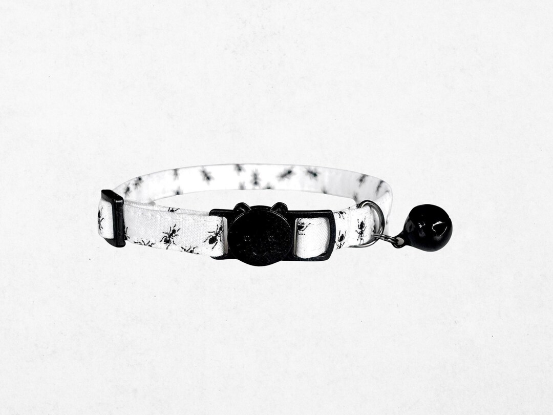 Ant Cat Collar Bug Print, Breakaway Buckle | Adjustable 6-10 ...