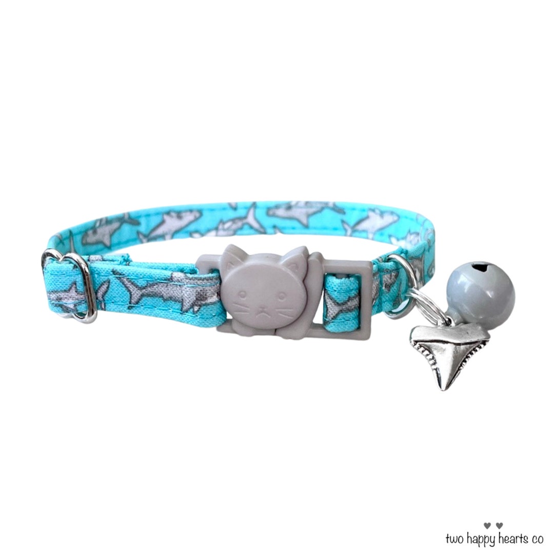 Cat Collar Shark Dog Collar Jaws Kitten Collar Breakaway Great White