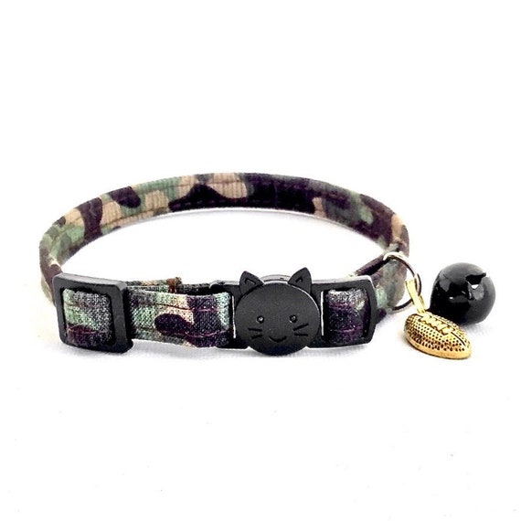 Cat Collar Camouflage Kitten Collar for Boys Hunting Collar Cat Camo Collar Male Pet Supplies for Small Animal Custom Collar Gift for Boys Etsy