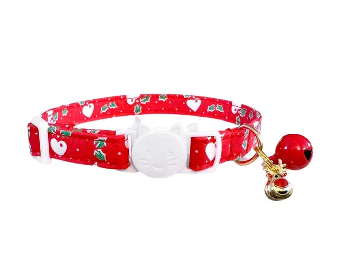 Vintage Christmas Pet Collar – Breakaway Cat, Kitten & Small Dog