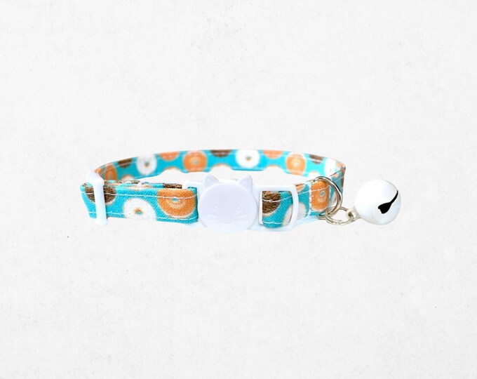 Bagel Cat Collar Donuts with Breakaway Buckle & Bell