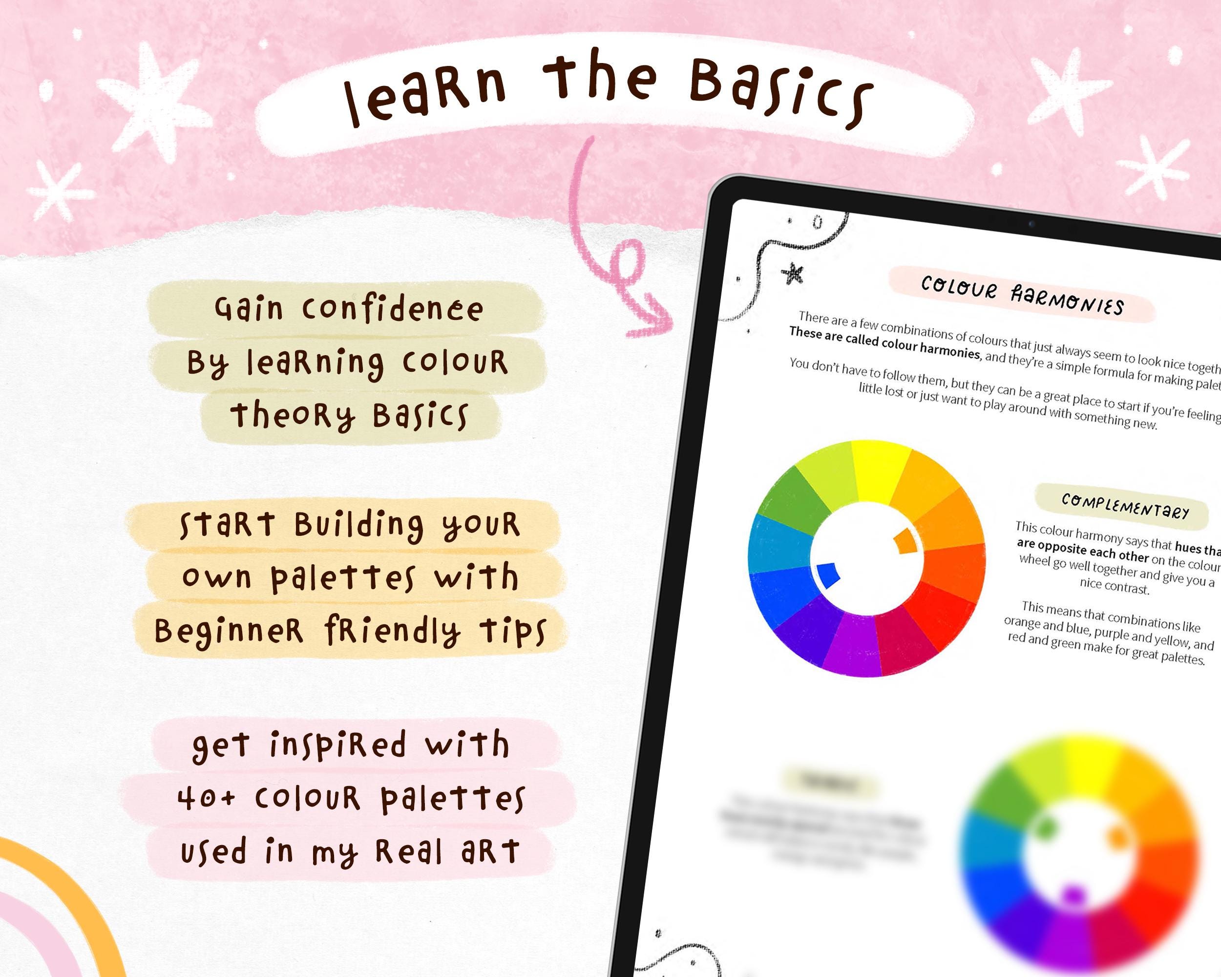 Color Palettes Codes.pdf 40+ Jpg Colour Palettes for Artists | Colour Palette Pdf Guide - Etsy UK