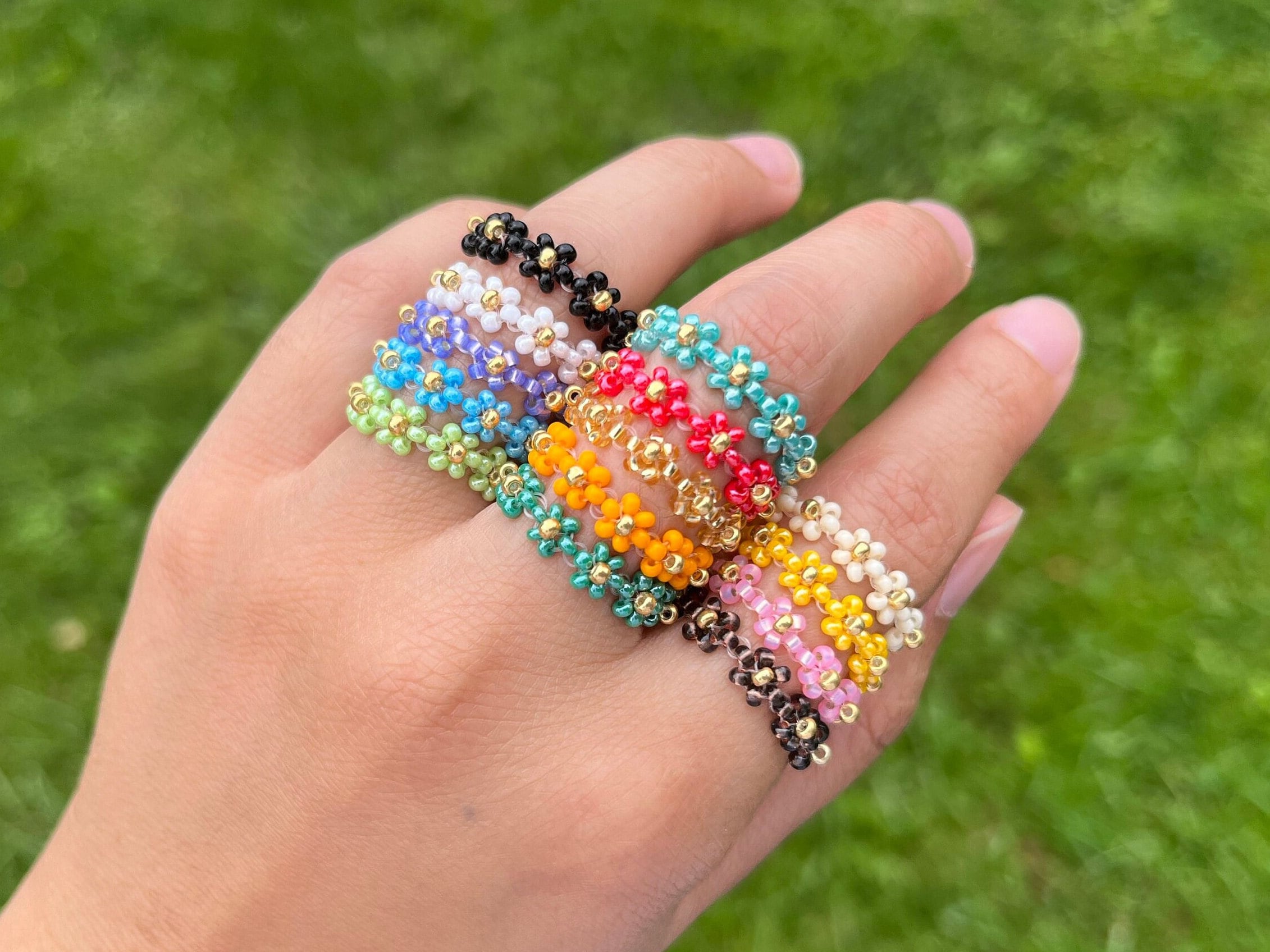 Perler Bead Tiktok Bead Rings Hama Bead Ring Canada