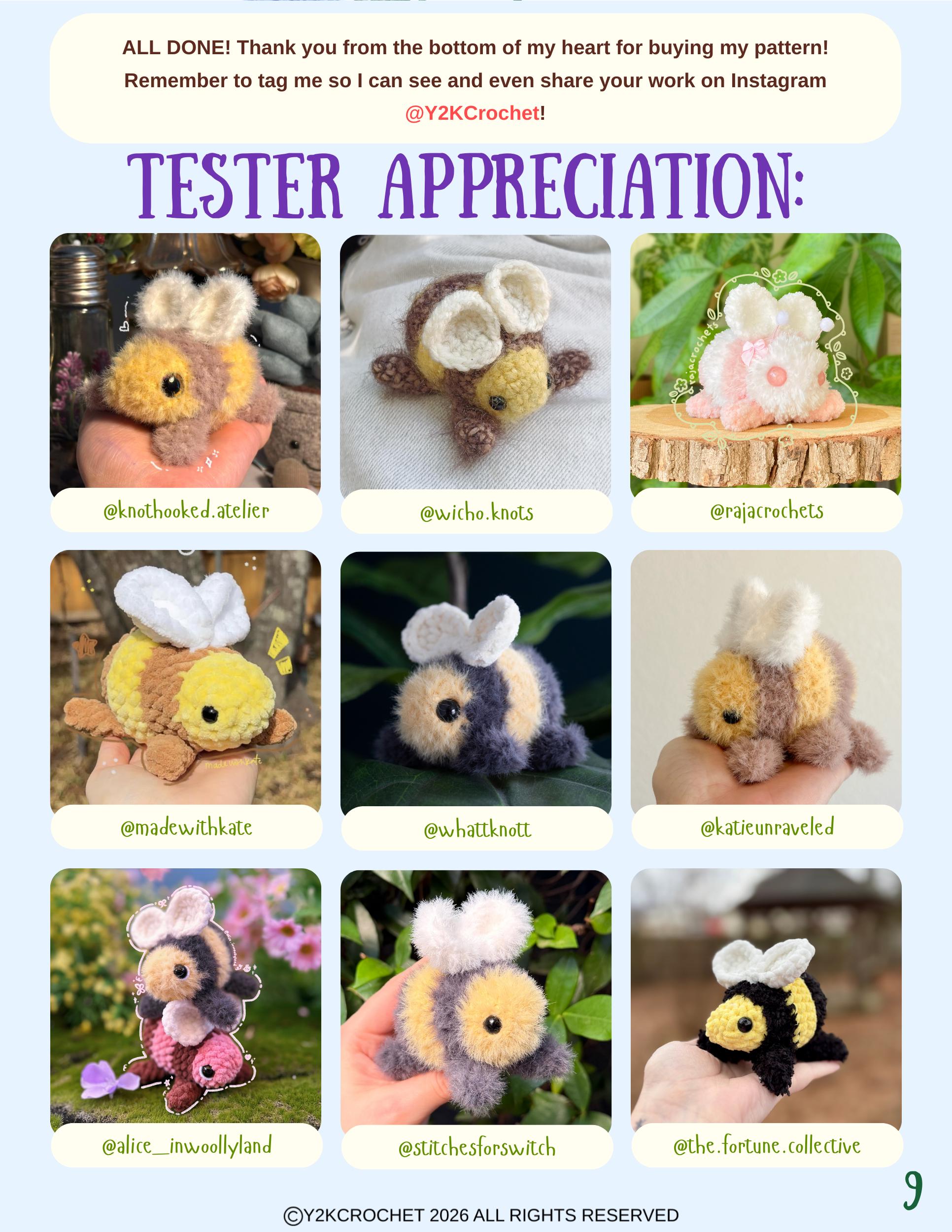 BABY Barnaby the Bumblebee Crochet Pattern: (PDF Pattern ONLY ...
