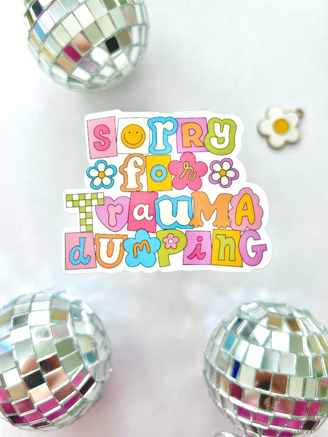 Sorry Ransom Sorry for Trauma Dumping Stickers - Ransom Letter, Scrapbook Style ...