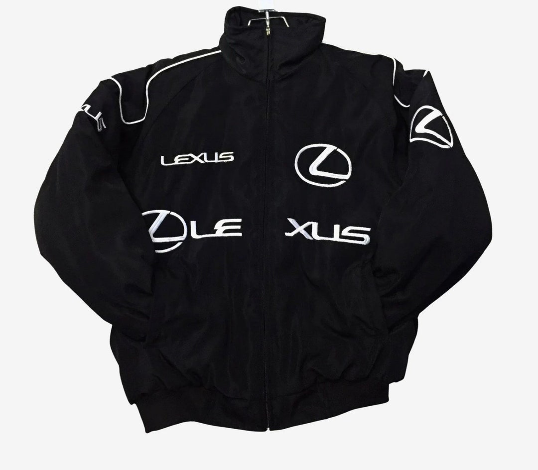 Le.x.us Embroidered Racing Jacket Vintage Nascar Jacket Bomber Etsy