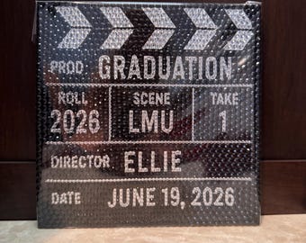 Custom Bling Grad Cap Topper with your own Personalization!