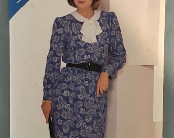 Butterick Pattern No. 5442 Misses  Dress size 8-12 Sewing Pattern