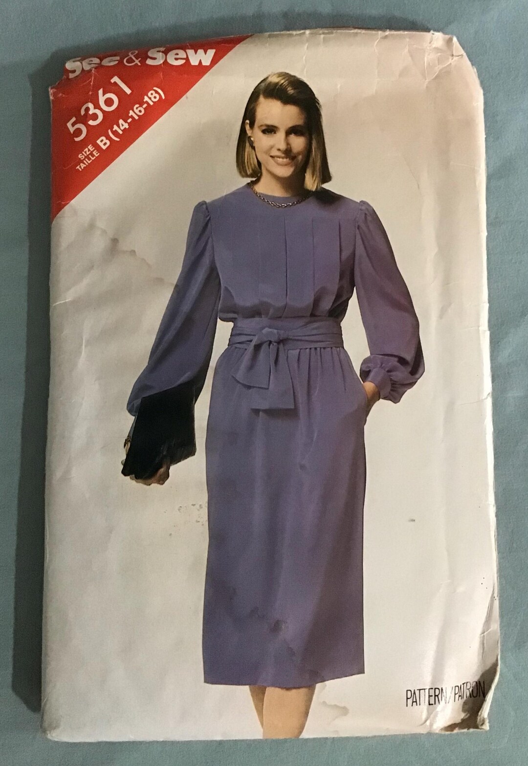 Butterick See & Sew Pattern No. 5361. Misses Dress Sizes 14-18. - Etsy