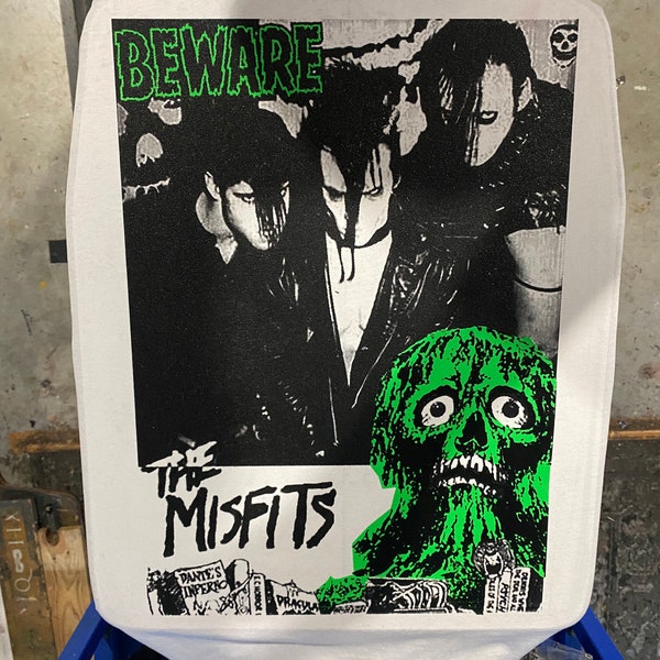 The Misfits - Pas op Poster T shirt
