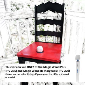 DIY Massage Chair Kit for use with the Magic Wand Plus or Magic Wand Rechargeable Vibrating Massager Good Girl Naughty Girl Chair