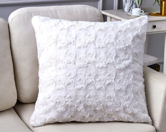 big white fluffy pillows