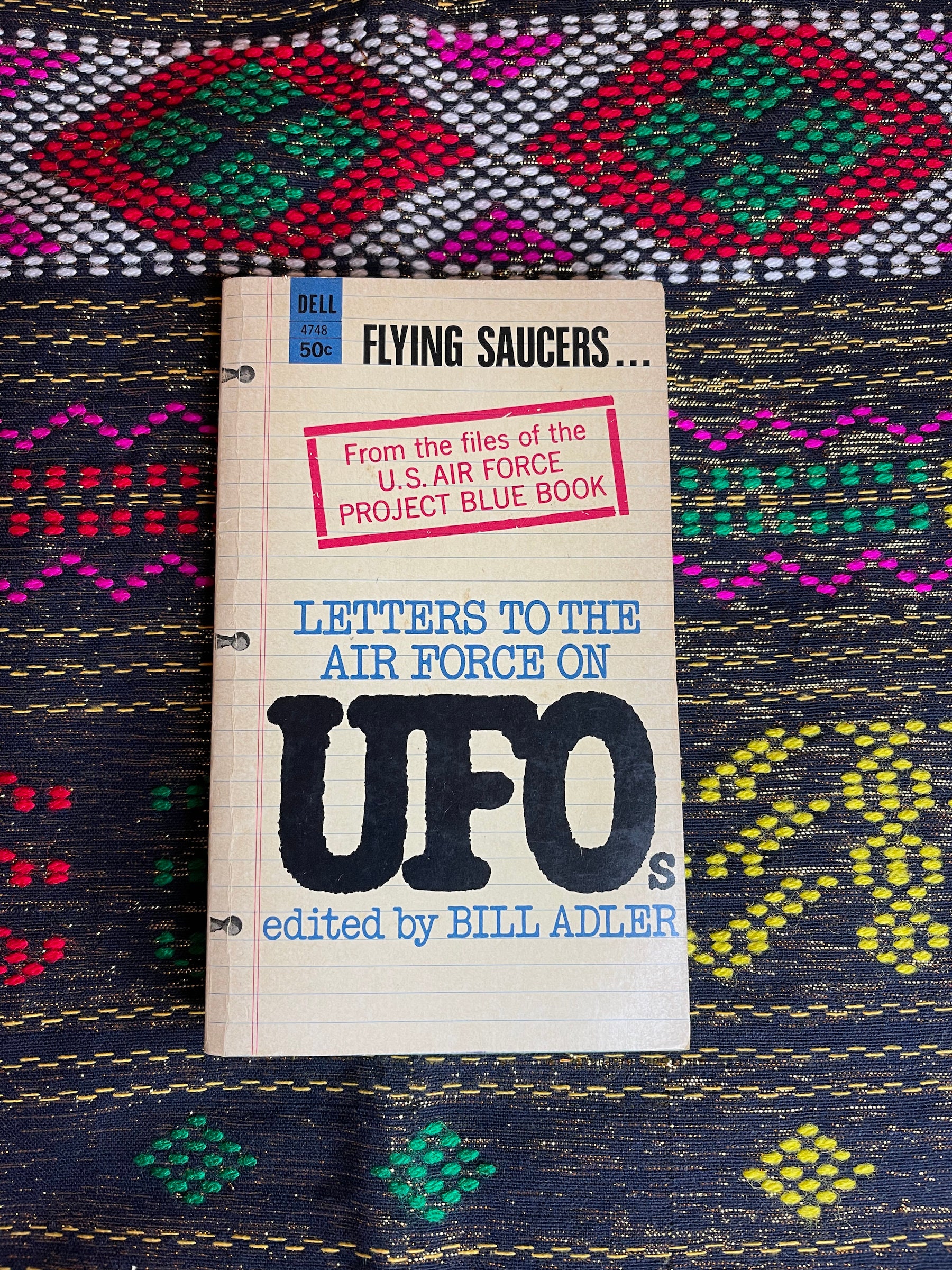 Book Flying Saucers Letters To The Air Force On UFOs Etsy