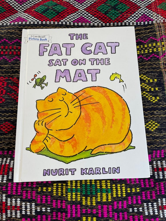 Book The Fat Cat Sat on the Mat Etsy Book The Fat Cat Sat on the Mat Etsy