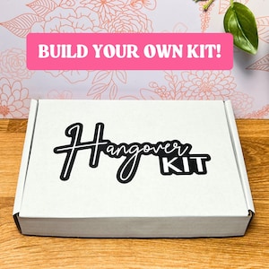 Hangover Kit Box: Bachelorette, Wedding, Birthday Party Favor