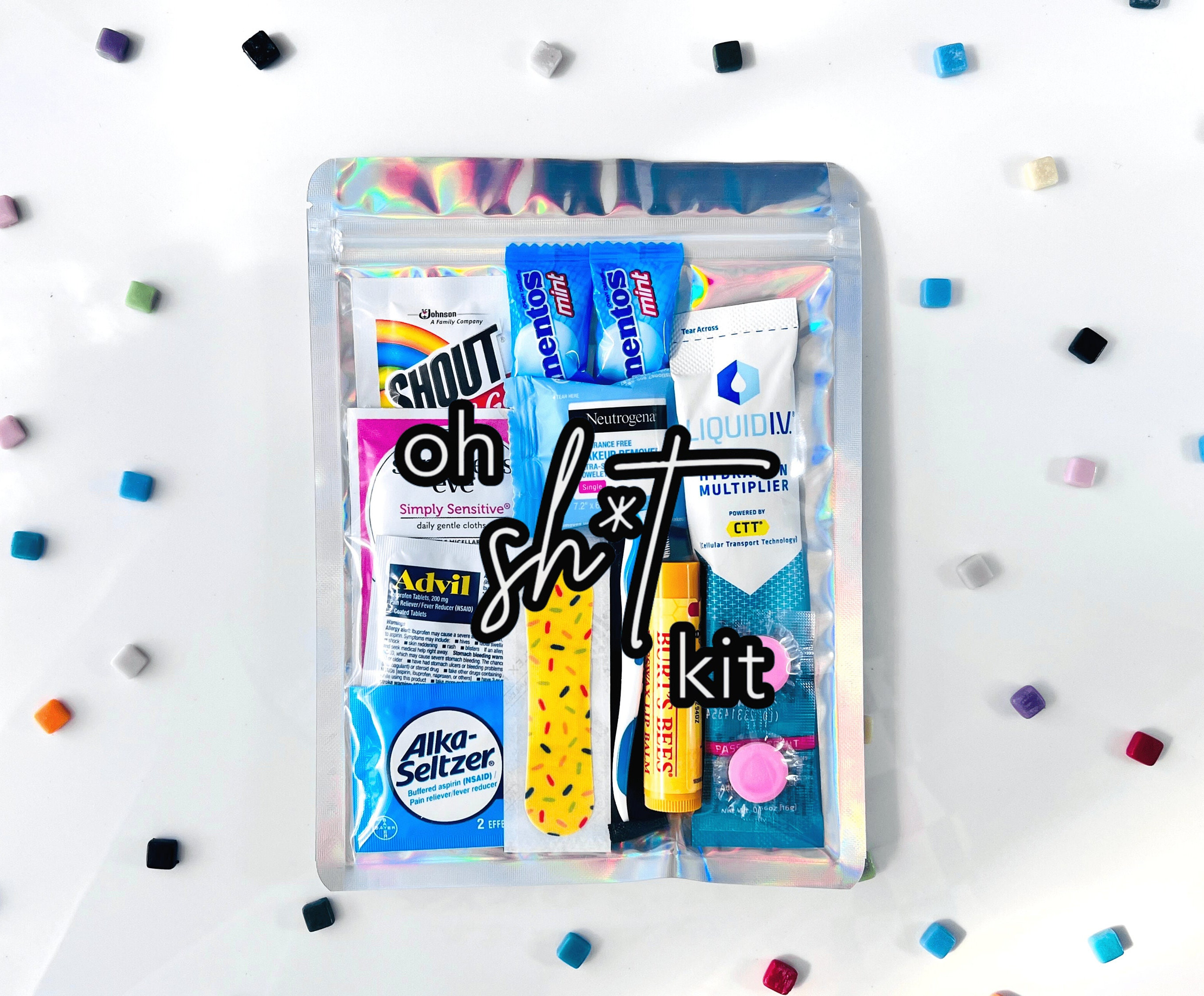 Travel Emergency Kit With Supplies Recovery Hangover Kit Adult Party Favors  Wedding Bachelorette Birthday FREE CUSTOMIZATION 