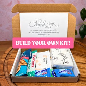 Hangover Kit Box: Bachelorette, Wedding, Birthday Party Favor