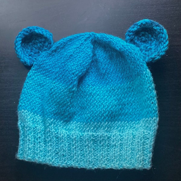 Gestrickte Beanie für Kinder