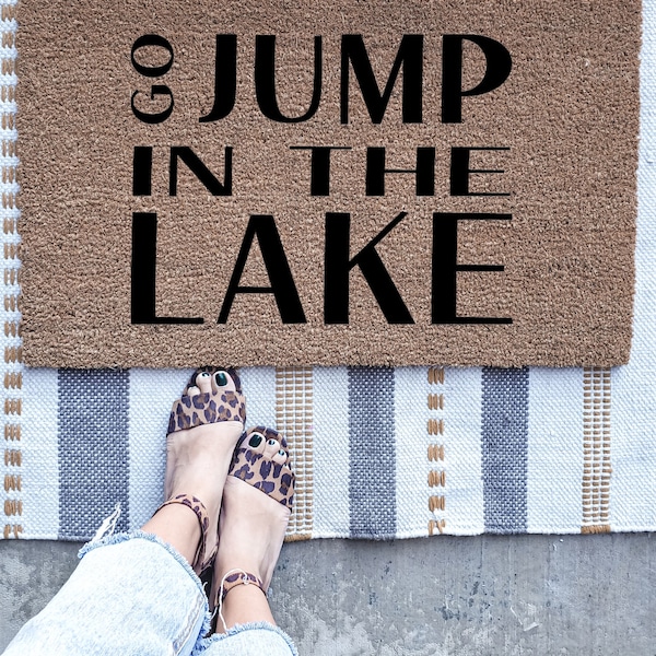 Lake House Doormat Etsy