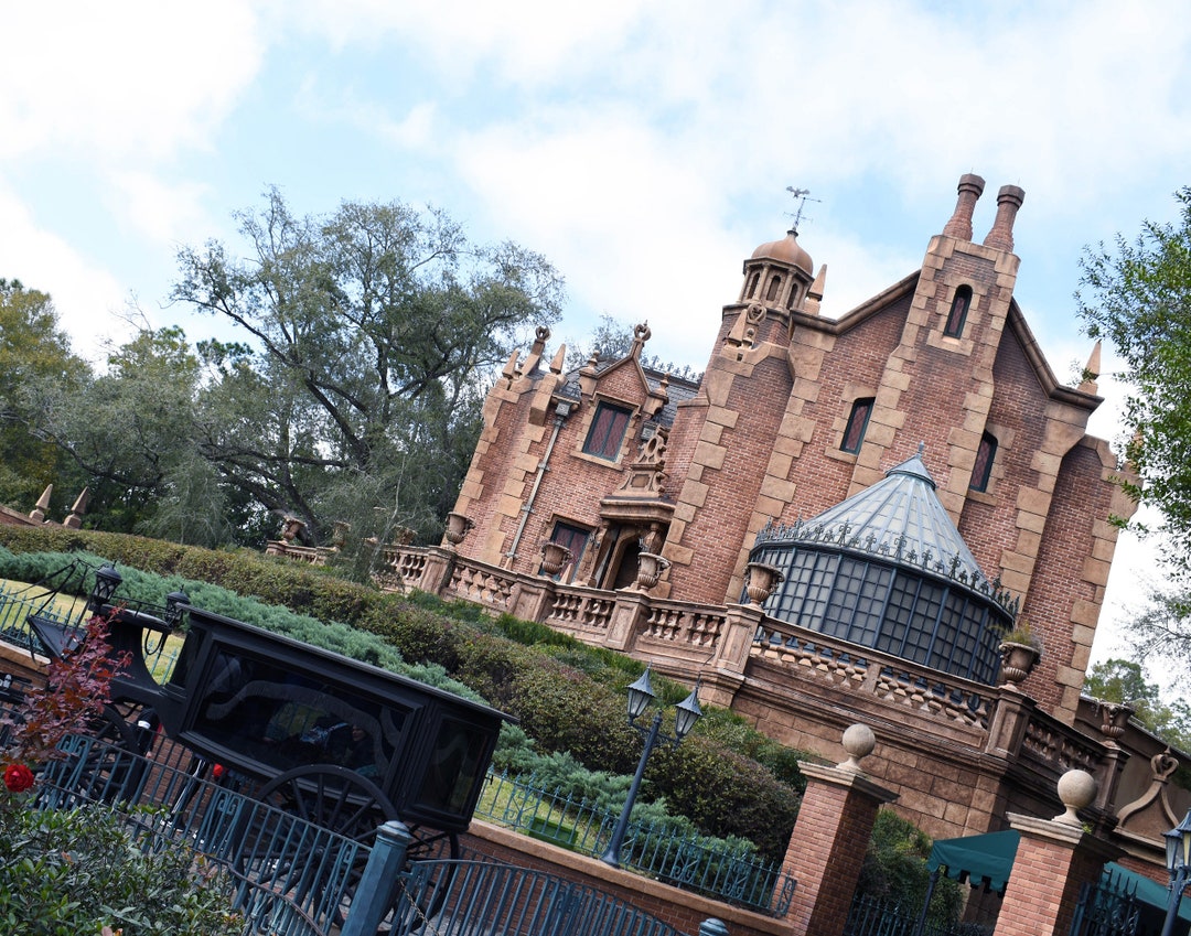 Haunted Mansion Color Print - Etsy