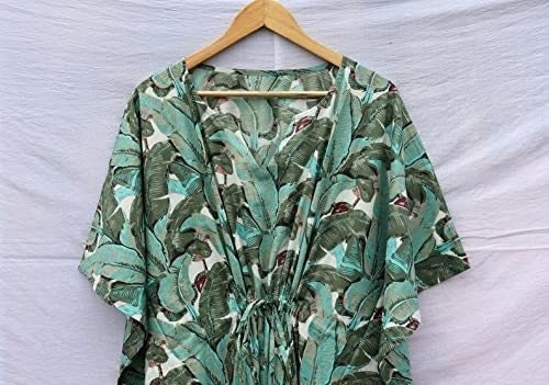 Karmen Hand Woodblock Cotton Top
