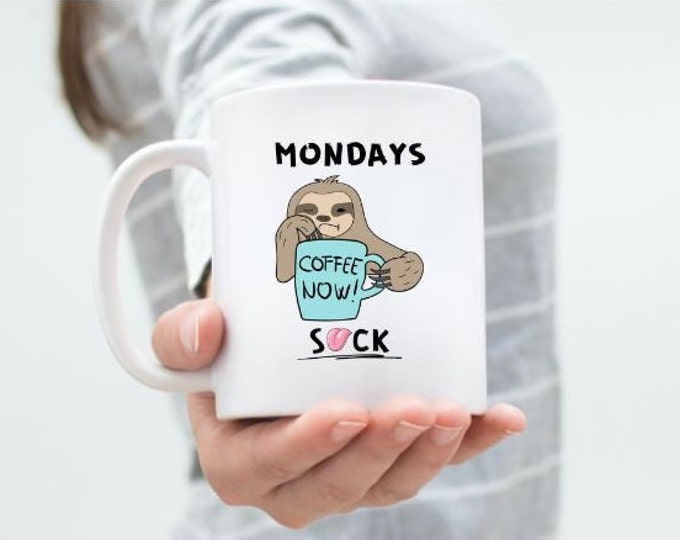 Featured listing image: Funny Monday Coffee Mug