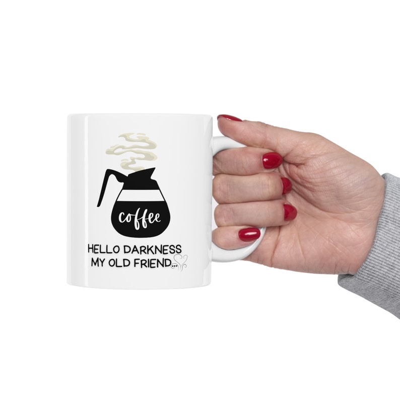 Coffee Lover Coffee Mug | Coffee Addict Mug | Coffee Gift Mug | Dark Coffee Lover. image 3