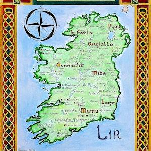 Map of Medieval Ireland