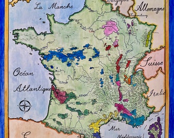 Carte des vins de France; Viticulture en France