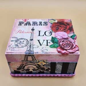 A romantic one-of-a-Kind handmade Heirloom keepsake Box, A Gift just for Her
